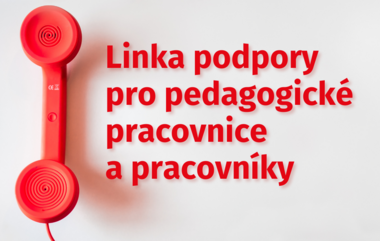 Linka podpory pro pedagogické pracovnice a pracovníky