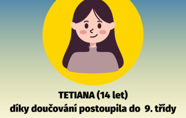 Tetiana zvládla reparát i díky Centru Young Caritas. Hledáte doučování pro svoje děti? Přiveďte je k nám