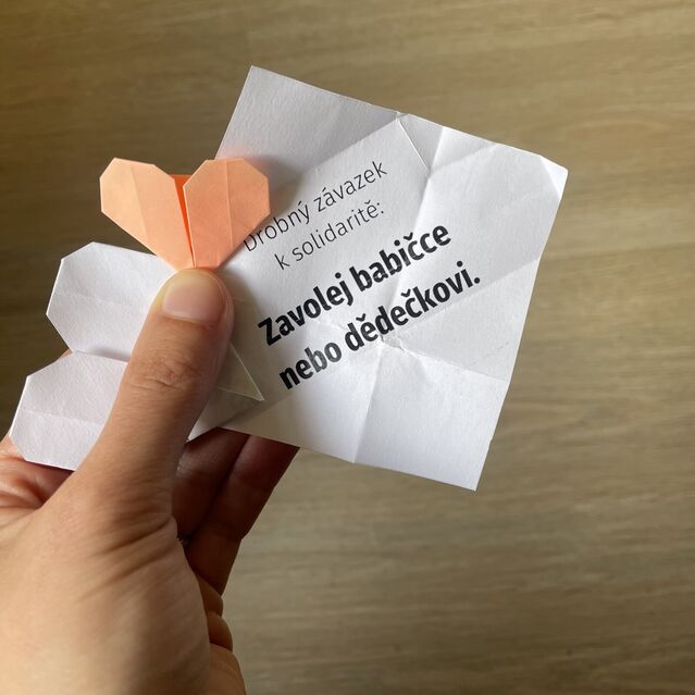 Splnili jste svůj dobrovolný závazek k solidaritě? Řekněte nám o tom