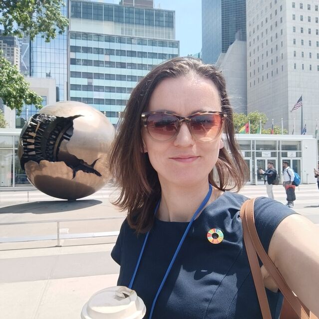 Na Fóru v New Yorku měla česká Charita jedinou zástupkyni. Byla jí Kristýna z Young Caritas