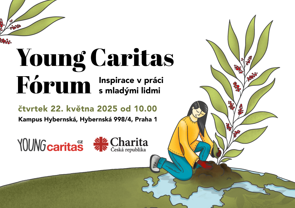 Pozvánka Young Caritas Fórum 2025